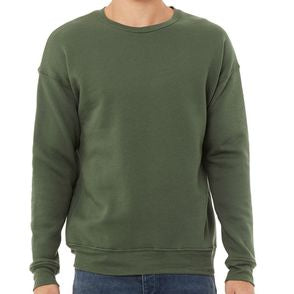 Bella + Canvas Unisex Sponge Fleece Drop Shoulder Sweatshirt