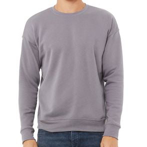 Bella + Canvas Unisex Sponge Fleece Drop Shoulder Sweatshirt
