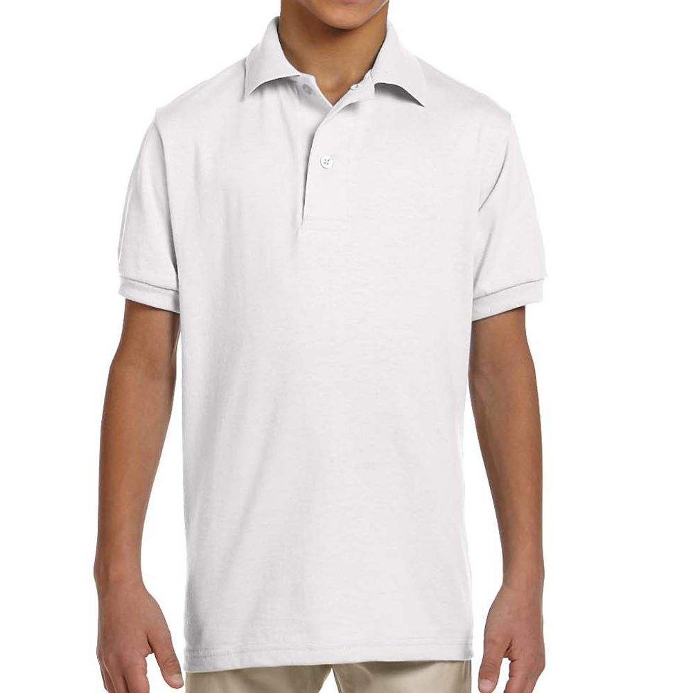 Jerzees SpotShield Kids Jersey Polo Shirt