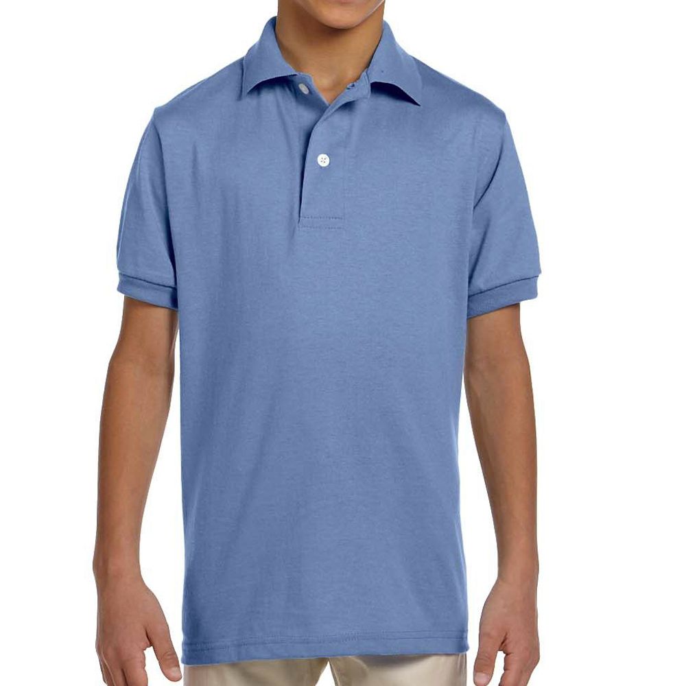 Jerzees SpotShield Kids Jersey Polo Shirt