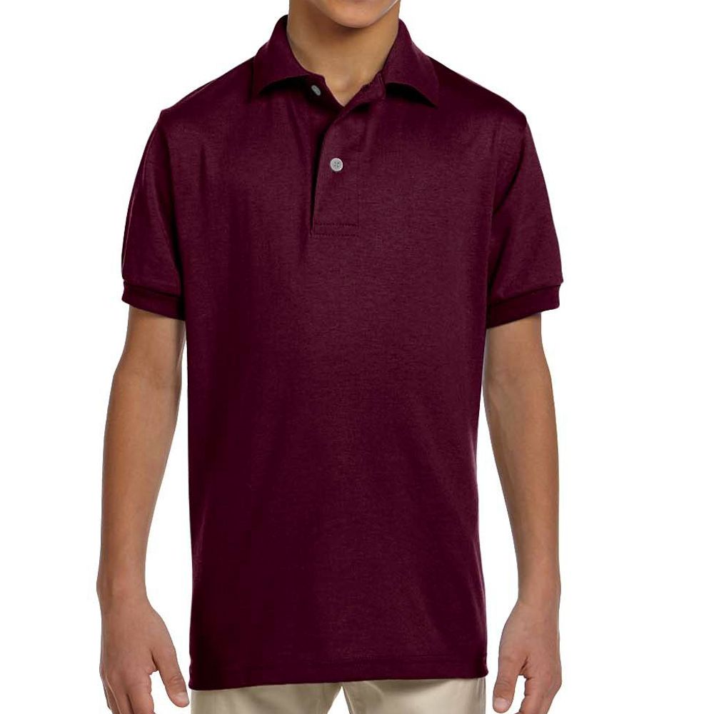 Jerzees SpotShield Kids Jersey Polo Shirt