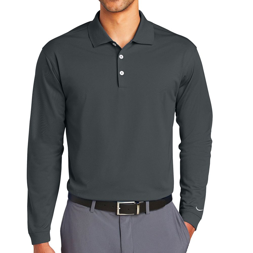 Nike Long Sleeve Dri-Fit Stretch Tech Polo