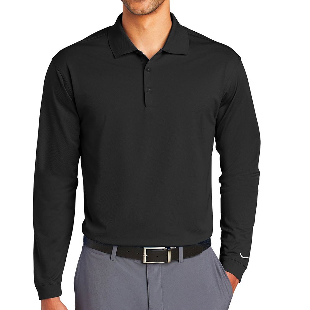 Nike Long Sleeve Dri-Fit Stretch Tech Polo