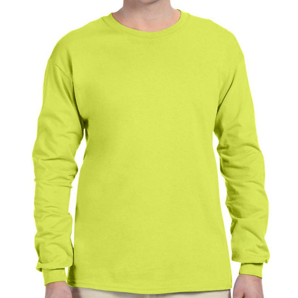 Fruit of the Loom Cotton Long Sleeve T-Shirt