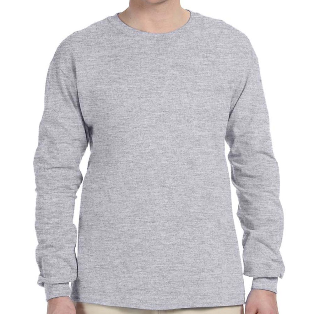 Fruit of the Loom Cotton Long Sleeve T-Shirt