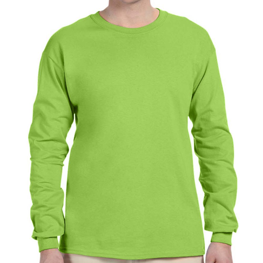 Fruit of the Loom Cotton Long Sleeve T-Shirt