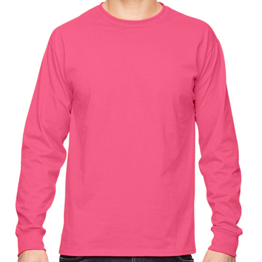 Fruit of the Loom Cotton Long Sleeve T-Shirt