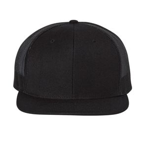 Richardson Wool Blend Flat Bill Trucker Cap