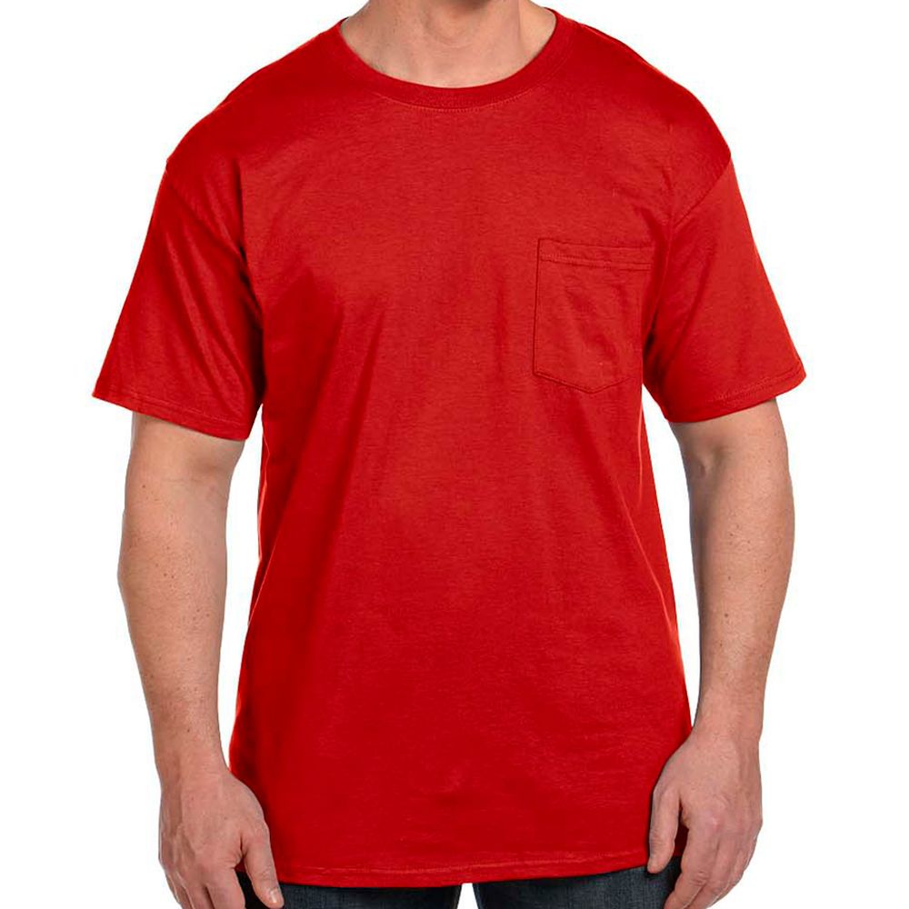 Hanes Beefy-T® with Pocket