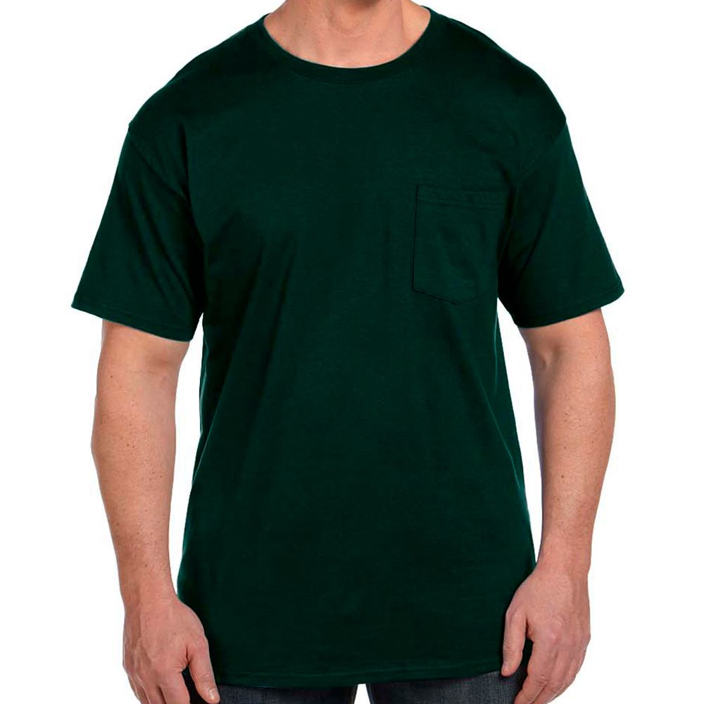 Hanes Beefy-T® with Pocket