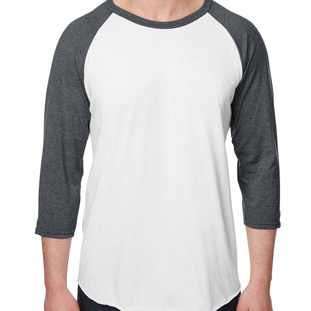 Jerzees 5.2 oz. Premium Ring-Spun Raglan Baseball Shirt