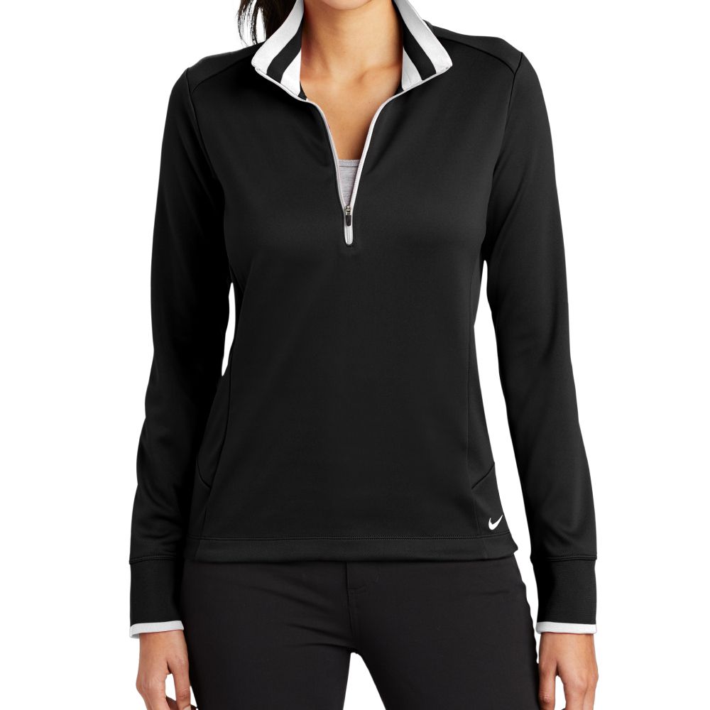 Nike Women's Dri-Fit Half-Zip Cover-Up