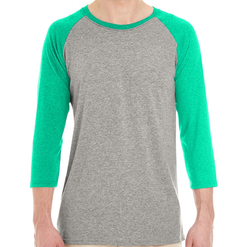 Jerzees 4.5 oz. Tri-Blend Raglan Baseball Shirt