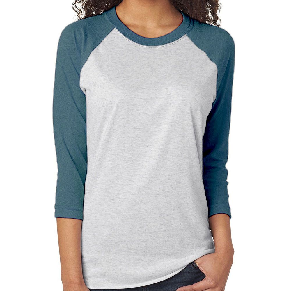 Next Level Apparel Tri-Blend Raglan Sleeve T-shirt