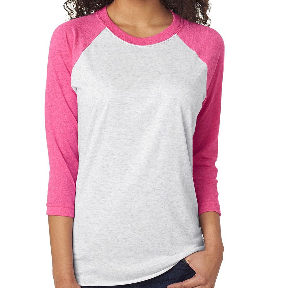 Next Level Apparel Tri-Blend Raglan Sleeve T-shirt