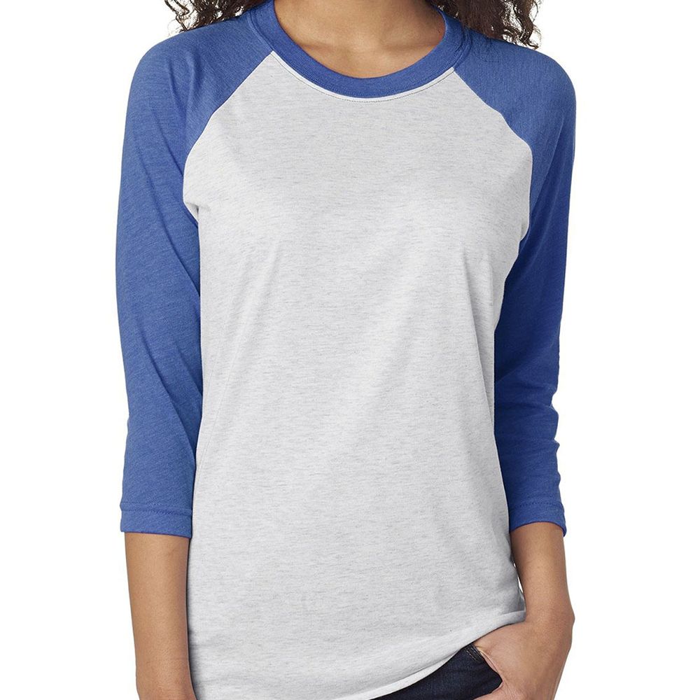 Next Level Apparel Tri-Blend Raglan Sleeve T-shirt