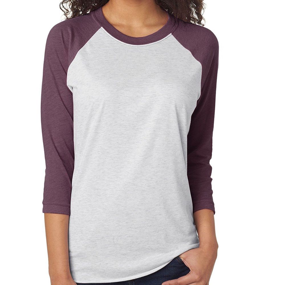 Next Level Apparel Tri-Blend Raglan Sleeve T-shirt