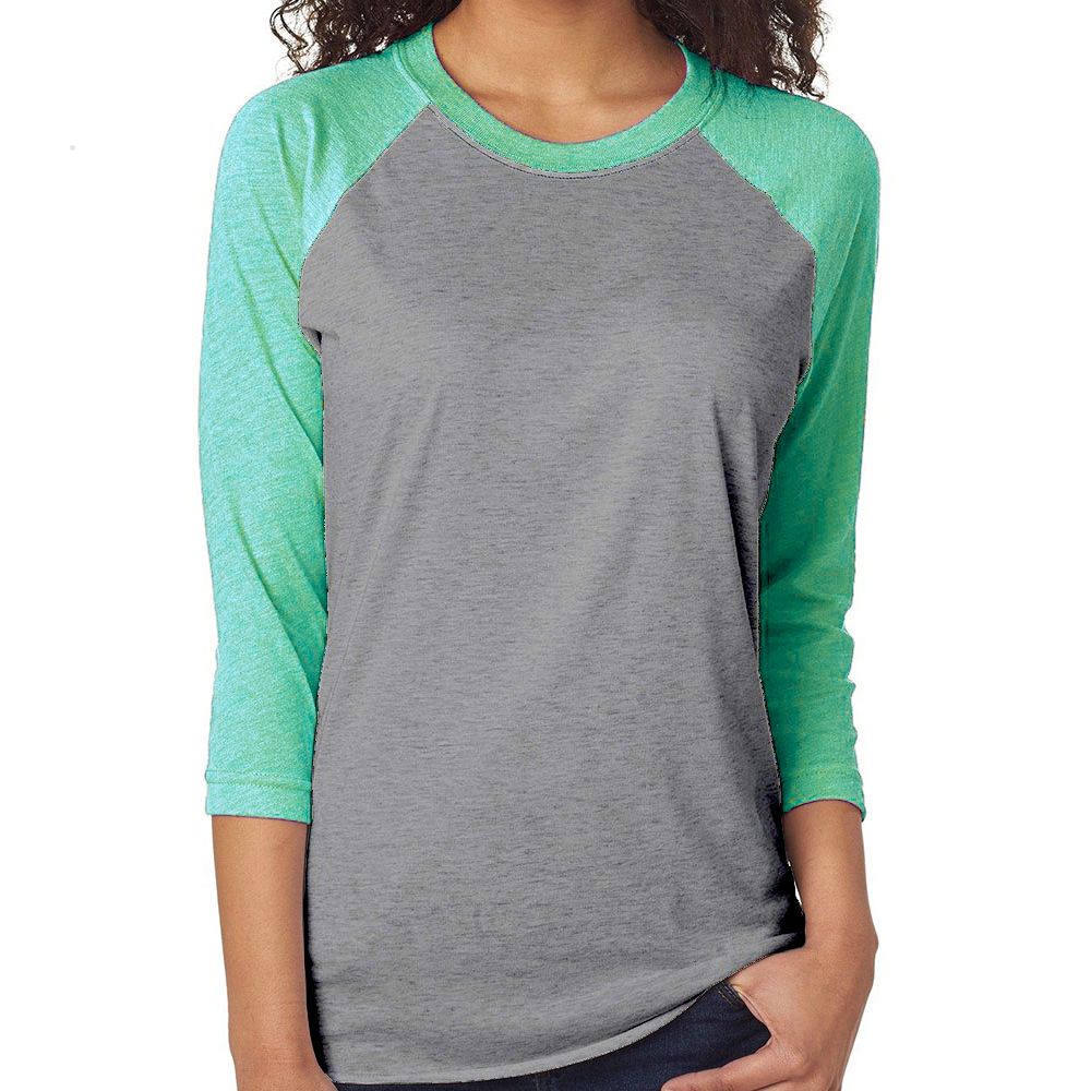 Next Level Apparel Tri-Blend Raglan Sleeve T-shirt