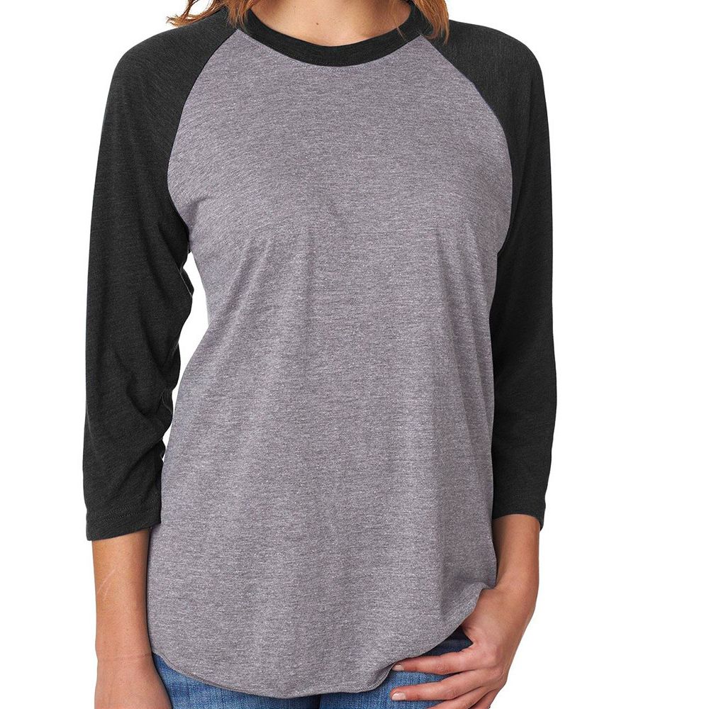 Next Level Apparel Tri-Blend Raglan Sleeve T-shirt