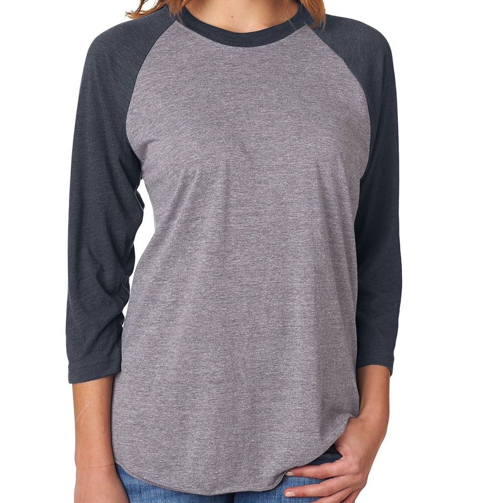 Next Level Apparel Tri-Blend Raglan Sleeve T-shirt