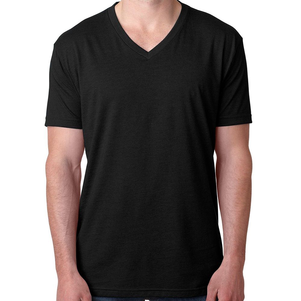 Next Level Cotton Blend V-Neck T-Shirt