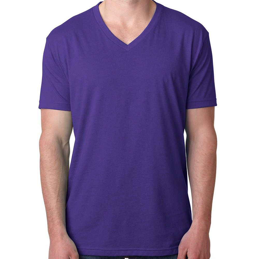 Next Level Cotton Blend V-Neck T-Shirt