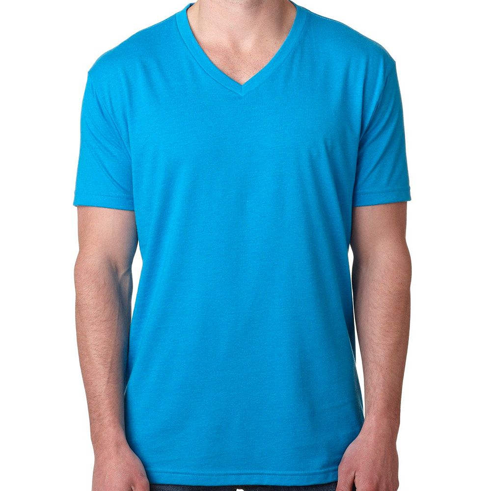 Next Level Cotton Blend V-Neck T-Shirt