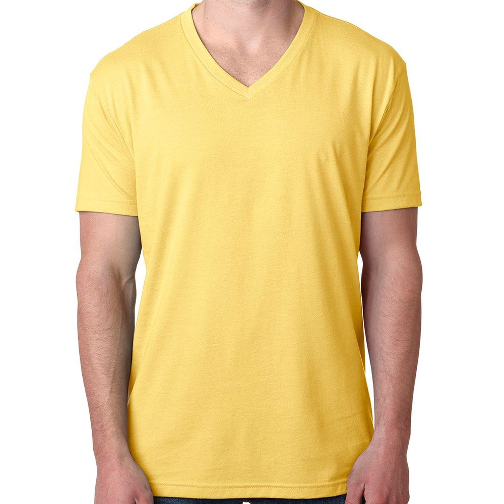 Next Level Cotton Blend V-Neck T-Shirt