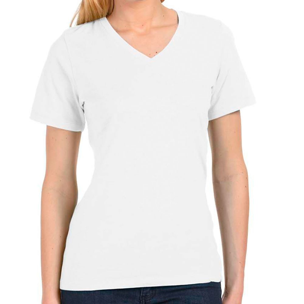 Bella + Canvas Women's Relaxed Fit V-Neck T-Shirt