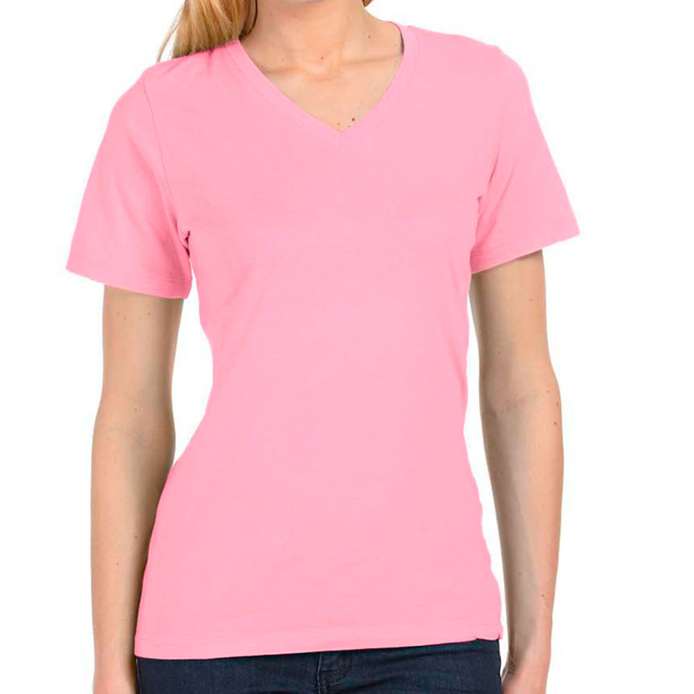 Bella + Canvas Women's Relaxed Fit V-Neck T-Shirt