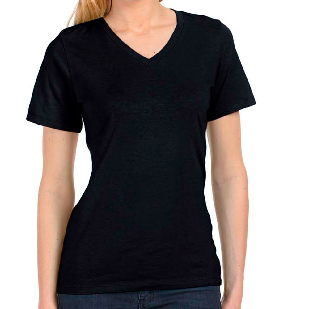 Bella + Canvas Women's Relaxed Fit V-Neck T-Shirt