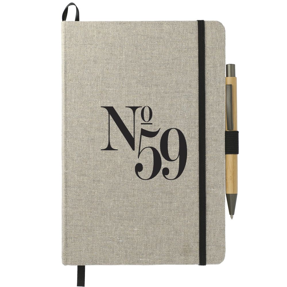 "5.5" x 8.5" Recycled Cotton Bound JournalBook® Set"