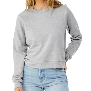 Bella + Canvas Ladies' Classic Pullover Crewneck