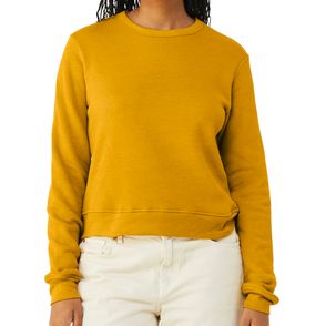 Bella + Canvas Ladies' Classic Pullover Crewneck
