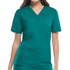 Dickies Medical Unisex 1-Pocket Tuckable V-Neck Top