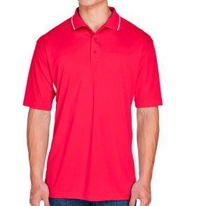 UltraClub Men's Cool & Dry Sport Two-Tone Polo