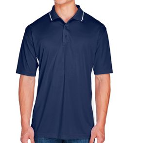 UltraClub Men's Cool & Dry Sport Two-Tone Polo