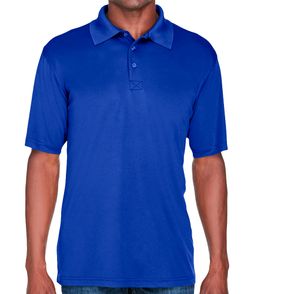 UltraClub Men's Cool & Dry Sport Performance Interlock Polo
