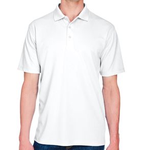 UltraClub Men's Cool & Dry Stain-Release Performance Polo