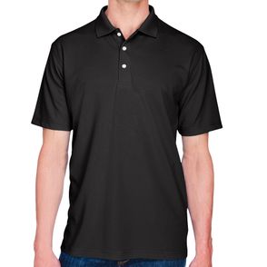 UltraClub Men's Cool & Dry Stain-Release Performance Polo
