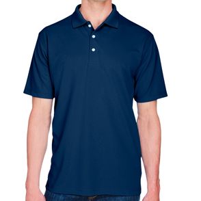 UltraClub Men's Cool & Dry Stain-Release Performance Polo