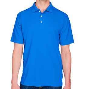 UltraClub Men's Cool & Dry Stain-Release Performance Polo