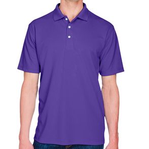 UltraClub Men's Cool & Dry Stain-Release Performance Polo