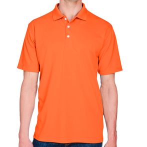 UltraClub Men's Cool & Dry Stain-Release Performance Polo