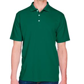 UltraClub Men's Cool & Dry Stain-Release Performance Polo