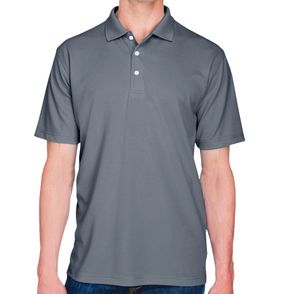 UltraClub Men's Cool & Dry Stain-Release Performance Polo