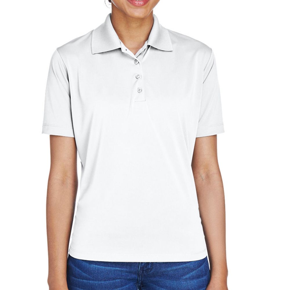 UltraClub Women's Cool & Dry 8-Star Elite Performance Polo Shirt