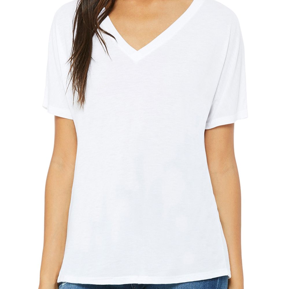 Bella + Canvas Women's Slouchy V-Neck T-Shirt