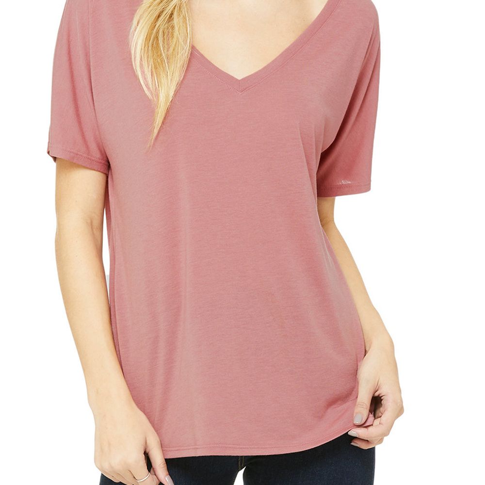 Bella + Canvas Women's Slouchy V-Neck T-Shirt