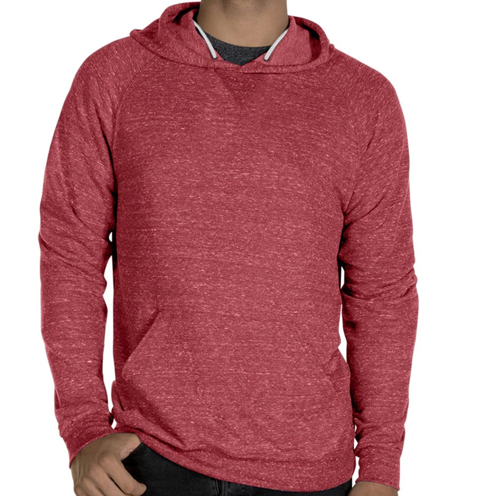 Jerzees 7.2 oz., Snow Heather Raglan Hoodie